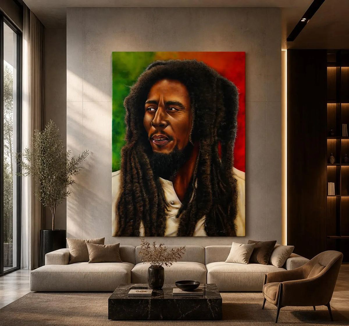 El legado de Bob Marley: gran retrato de lujo